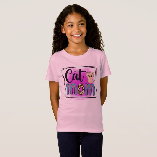 Cat Mama T-Shirt (Vorne ganz)