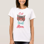 Cat Mama T - Shirt (Vorderseite)