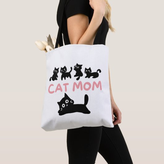 Cat-Mama Tasche (Von Nahem)