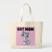 CAT-MAMA TASCHE FARBIG HANDBAG PURSE (Vorne)