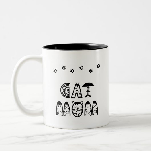 Cat Mama Tasse (Links)