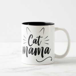 Cat Mama - Tasse für Katzenliebhaber