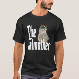 Cat Mama The Catmother Crazy Cat Mutter Kitty Momm T-Shirt