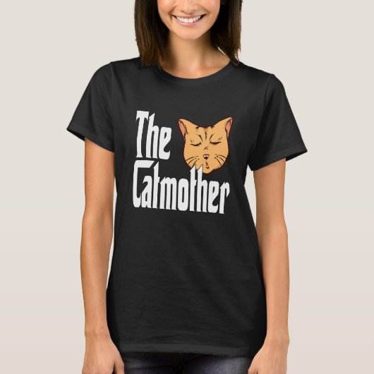 Cat Mama The Catmother Crazy Cat Mutter Kitty Momm T-Shirt (Vorderseite)
