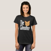 Cat Mama The Catmother Crazy Cat Mutter Kitty Momm T-Shirt (Vorne ganz)