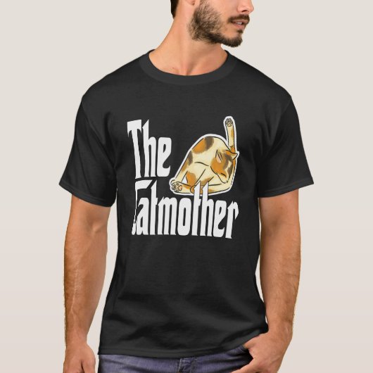 Cat Mama The Catmother Crazy Cat Mutter Kitty Momm T-Shirt (Vorderseite)
