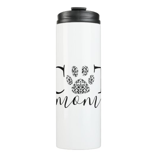 Cat Mama Thermosbecher (Vorderseite)