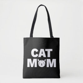 CAT-MAMA-Totbeutel (schwarz) Tasche