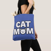 CAT MAMA Tote Bag (blau) Tasche (Von Nahem)