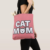 CAT MAMA Tote Beutel (rosa) Tasche (Von Nahem)