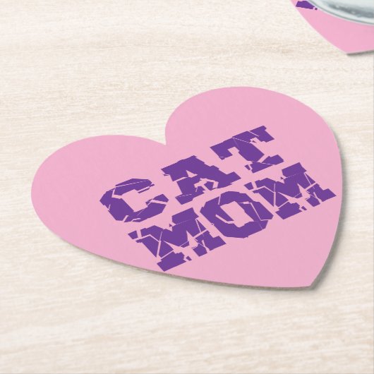 Cat-Mama Untersetzer (angewinkelt)