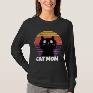 CAT-MAMA VINTAGE RETRO-ACHTGHTIES-80er-T - Shirt