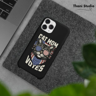 Cat Mama wählt Niedlich die amerikanische Flagge Case-Mate iPhone Hülle