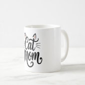 Cat Mama Whiskys und Ohren Kaffeetasse (VorderseiteRechts)