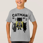 CAT MAN Boys Cat T - Shirt (Vorderseite)