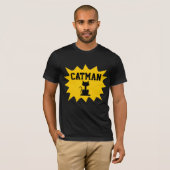 CAT MAN CATMAN CAT LOVER T - SHIRT (Vorne ganz)