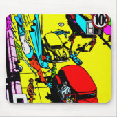 Cat-Man-Comic der 40er Jahre Mousepad (Vorne)