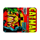 Cat-Man Comic Magnet (Horizontal)
