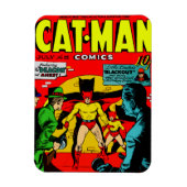 Cat-Man Comic Magnet (Vertikal)