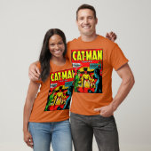Cat-Man-Comic-T - Shirt (Unisex)