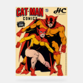 CAT-MAN Comics Acrylic Sign Acrylschild (Vorderseite)