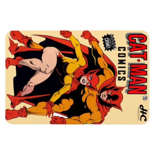 CAT-MAN Comics Retro Magnet (Horizontal)