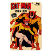 CAT-MAN Comics Retro Magnet (Vertikal)