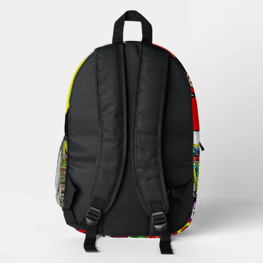 Cat-Man Comics Rucksack (Rückseite)