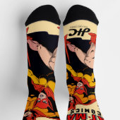 CAT-MAN Comics Socken (Oben)