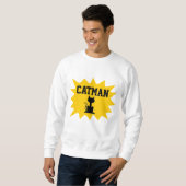 CAT MAN Funny Men Cat T - Shirt (Vorne ganz)