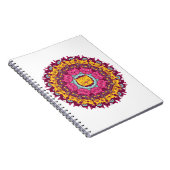 Cat Mandala Notizblock (Rechte Seite)
