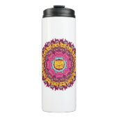 Cat Mandala Thermosbecher (Vorderseite)