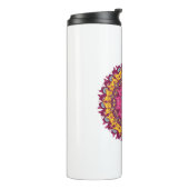 Cat Mandala Thermosbecher (Nach links gedreht)