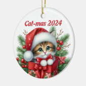 Cat-Mas 2024 Editable Ornament (Links)