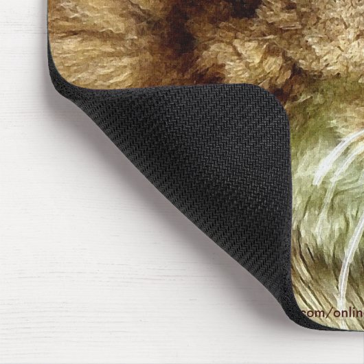 "Cat Mat" Maine Coon Cat-lover Mousepad (Ecke)