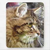 "Cat Mat" Maine Coon Cat-lover Mousepad (Vorne)