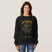 Cat Math Feline Mob Boss Mathematics And Algebra Sweatshirt (Vorne ganz)