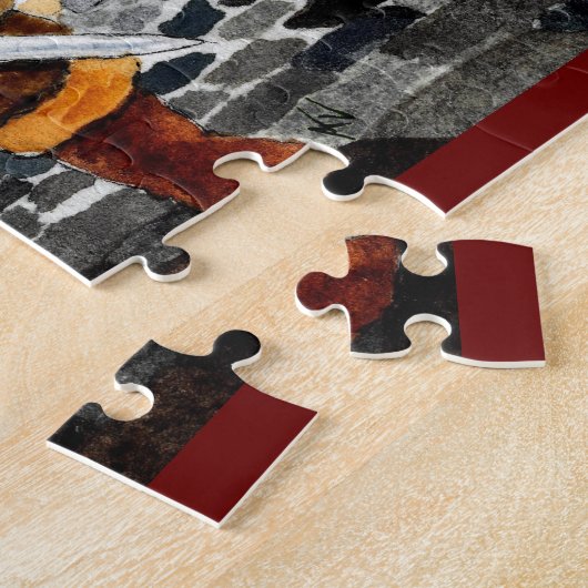 Cat, Maus Estnisches Folklore-Puzzle Puzzle (Seite)