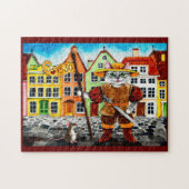 Cat, Maus Estnisches Folklore-Puzzle Puzzle (Horizontal)