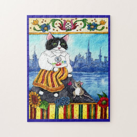 Cat Maus Estonian Folklore Puzzle (Vertikal)