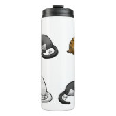 Cat McAllister Familie Thermosbecher (Vorderseite)