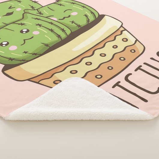 Cat Meets Cactus Sherpadecke (3/4)