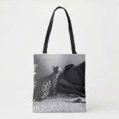 Cat meets Gitarre Tasche (Vorderseite)