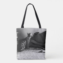 Cat meets Gitarre Tasche