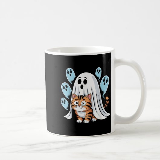 Cat Meme Funny Soky Halloween Kitty  Kaffeetasse (Rechts)