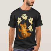 Cat Meme Funny Soky Halloween Kitty T-Shirt (Vorderseite)