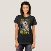 Cat Meme Meow Pun Sie sind Freaking Meowt Katze 2 T-Shirt (Vorne ganz)