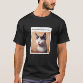 Cat Meme Mojito Drinker Alkohol T-Shirt (Vorderseite)