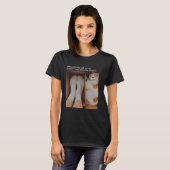 Cat Meme Tshirt Albern Cat Funny Kitty Meow Hiss K (Vorne ganz)