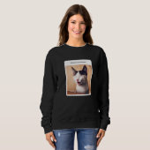 Cat Meme When I'm At The Track Sweatshirt (Vorne ganz)